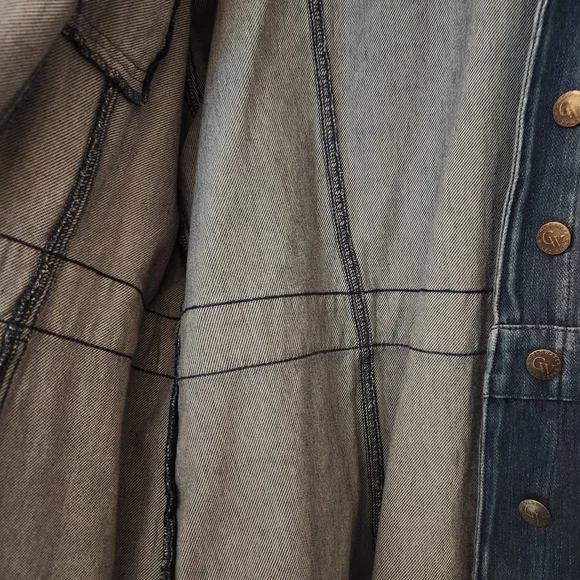 Coldwater Creek 3x Stretch Denim Jean Jacket - Picture 3 of 5